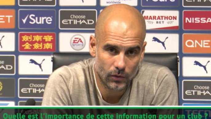 Man City - Guardiola : "Il n'y a plus de secrets dans le football"