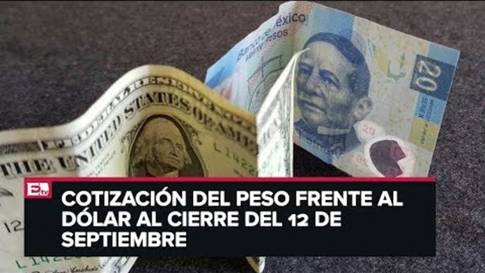 Así cerró el peso frente al dólar