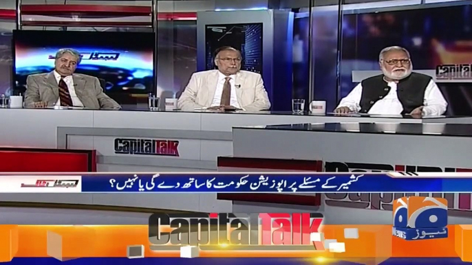 Capital Talk Hamid Mir | Azad Kashmir Aur Baharat ka naya iqdaam