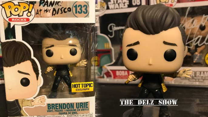 Funko Pop Brendon Urie Panic at the Disco Hot Topic Exclusive  Limited Edition Vinyl Figure