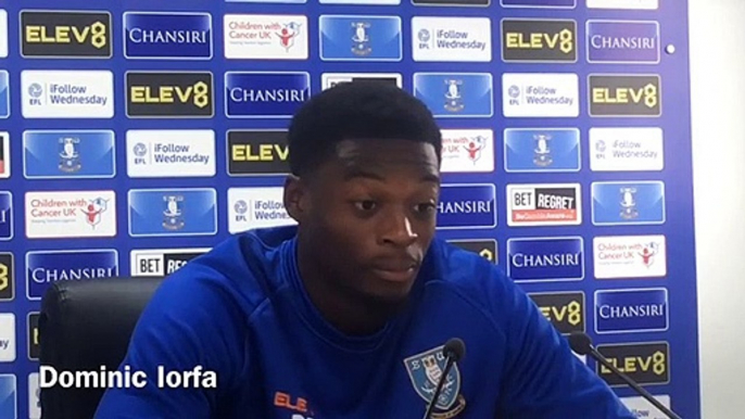 Sheffield Wednesday's Dominic Iorfa on his goalscoring target for the season