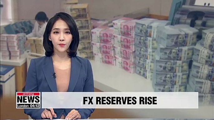 S. Korea's foreign exchange reserves rise US$ 1.8 bil. m/m to US$ 403.3 bil. in Sept.