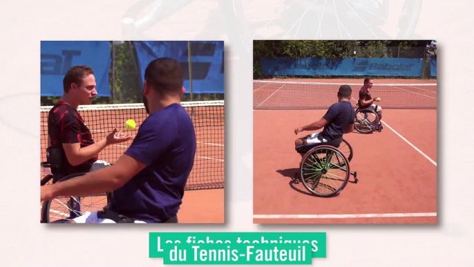 Les fiches techniques du tennis-fauteuil : le jeu tactique