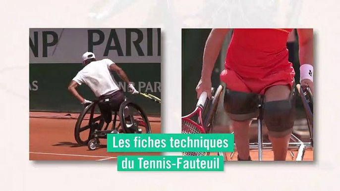 Les fiches techniques du tennis-fauteuil : le choix des pivots