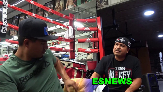 Robert Garcia & Mikey Recall Times With Pelos Garcia In The Gym