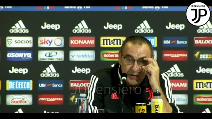 Conferenza stampa SARRI pre INTER-JUVENTUS "Conte tra i grandi... Su Dybala-Higuain..." - 05.10.2019