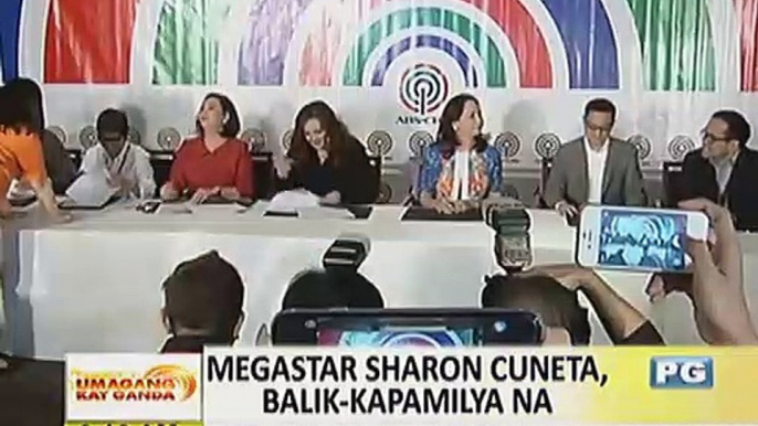 Sharon, todo ang pasalamat sa mainit na pagtanggap sa kanya sa ABS-CBN