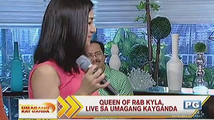 Queen of R&B Kyla, live sa Umagang Kay Ganda