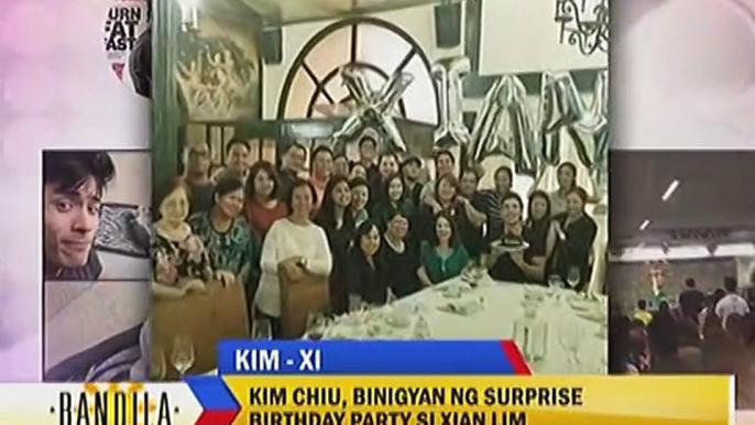 Kim Chiu, binigyan ng surprise birthday party si Xian Lim