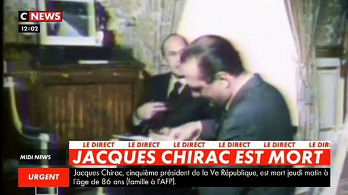 Disparition de Jacques Chirac: Retour en images sur la vie de l'ex-président de la République qui est décédé ce matin à l'âge de 86 ans - VIDEO