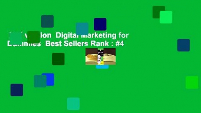 Full version  Digital Marketing for Dummies  Best Sellers Rank : #4