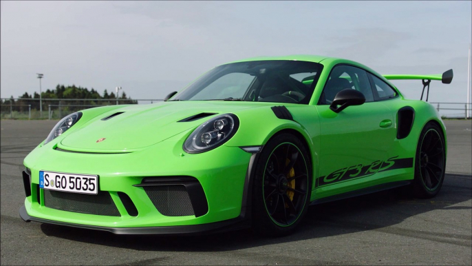 Presentation Porsche 911 (991-2) GT3 RS 2019 - Lizard Green - Pure engine sound !