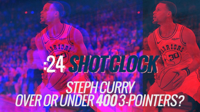 Shot Clock: Over/Under 400 3-Pointers for Steph Curry?