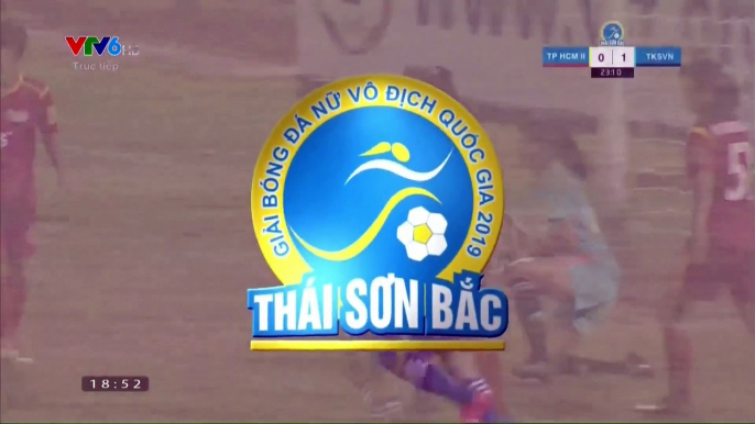 Trực tiếp | TP. HCM 2 - TKS VN | Giải bóng đá Nữ VĐQG – Cúp Thái Sơn Bắc 2019 | VFF Channel