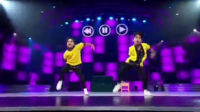 Dance reality show cute little Aalok Shaw & Advik Mongia best Dhamakedaar duo in Dance Diwane -2019