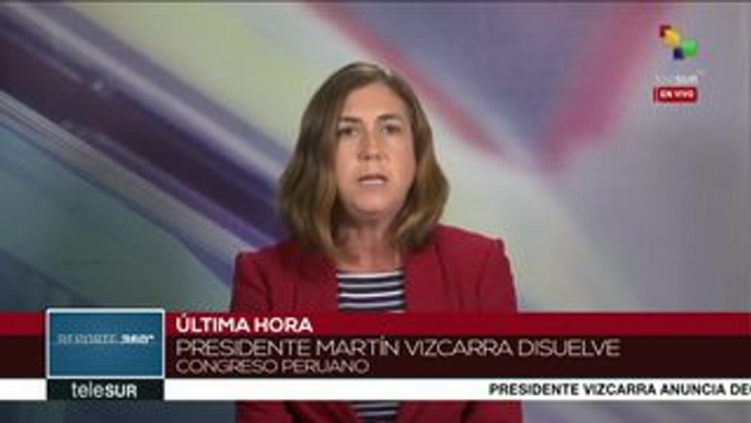 Pdte. peruano disuelve Congreso y convoca a elecciones parlamentarias