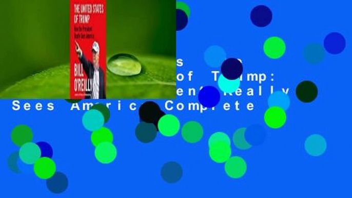 About For Books  The United States of Trump: How the President Really Sees America Complete