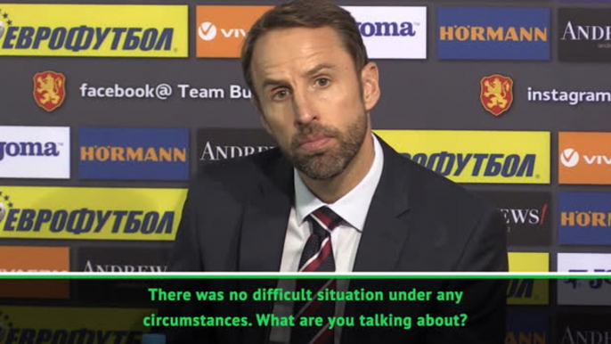 VIRAL: It's an exaggeration! Journalist refutes racism claims in Southgate presser