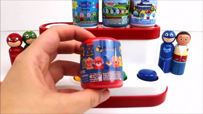 Paw Patrol And PJ Masks Pop Up Toy Mashems And The Finger Family Toys For Kids