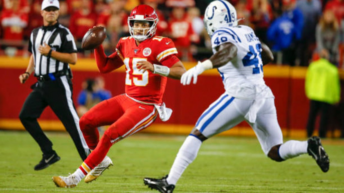 Patrick Mahomes Injures Ankle in Chiefs' Loss to Colts