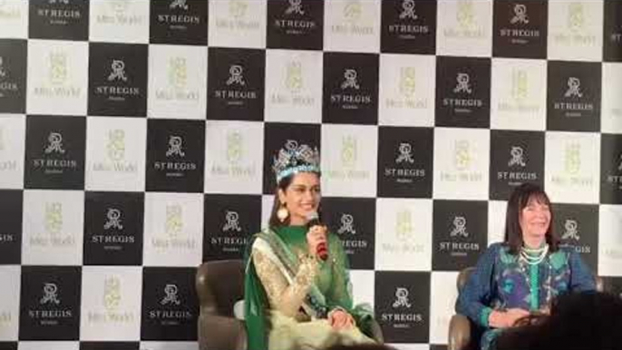 Manushi Chhillar Shares her most Challenging thing during Miss World 2017 | SpotboyE