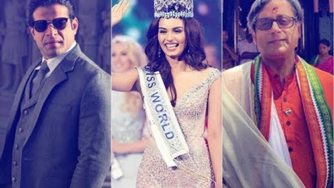 Karan Patel BLASTS Shashi Tharoor For MOCKING Miss World 2017 Manushi Chhillar | SpotboyE