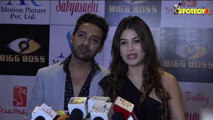 Puneesh Sharma and Bandgi Kalra at Sabyasachi Birthday Party | SpotboyE