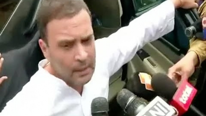 Rahul Blames BJP, RSS For Attack