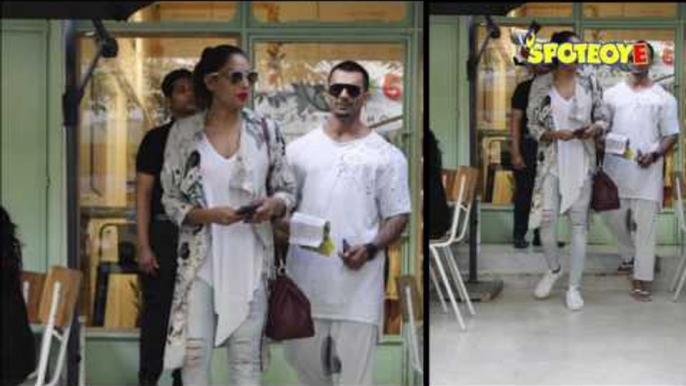 SPOTTED: Bipasha Basu and Karan Singh Grover Post Lunch Date | SpotboyE