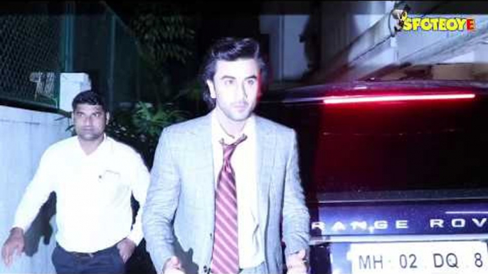 Ranbir Kapoor , Ranveer Singh, Aditya Roy Kapoor at Arjun Kapoor's Birthday Bash | SpotboyE