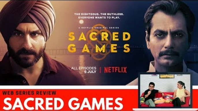 Just Binge Reviews | Guns, Gaalis & Gangsters: The Review of Netflix’s Sacred Games | SpotboyE