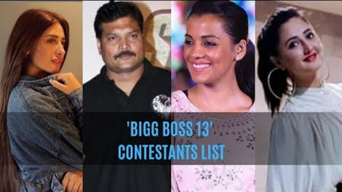 'Bigg Boss 13' Contestants List Leaked | Dayanand Shetty | Rashmi Desai | SpotboyE