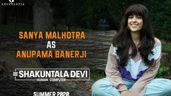 Shakuntala Devi: Sanya Malhotra Aka Anupama Banerji Looks Unrecognizable In First Look Poster