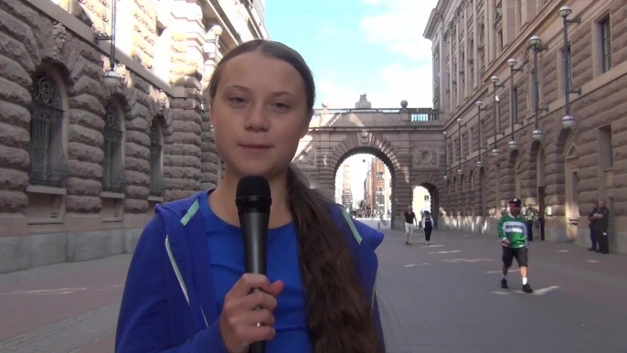 Greta Thunberg reçoit le titre de Docteur Honoris Causa à Mons