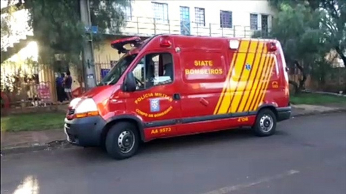 Criança fratura braço ao sofrer queda no Bairro Universitário