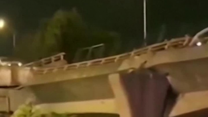 Chine: Trois morts dans l'effondrement d'un pont