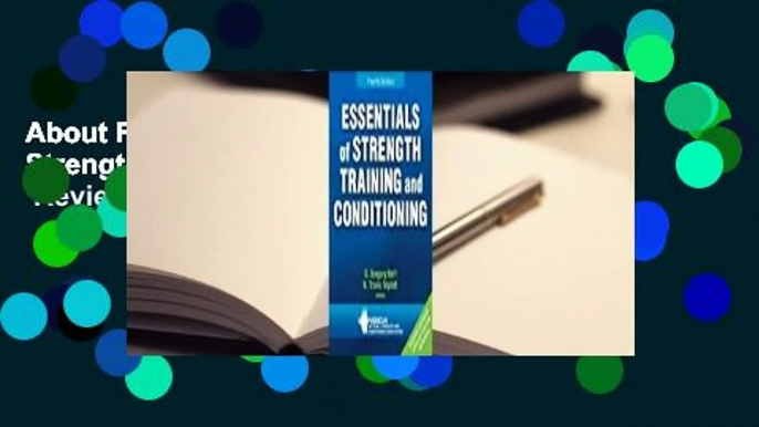 About For Books  Essentials of Strength Training and Conditioning  Review