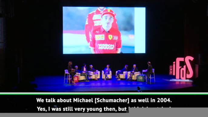 MOTORSPORT: F1: Leclerc pays homage to Schumacher