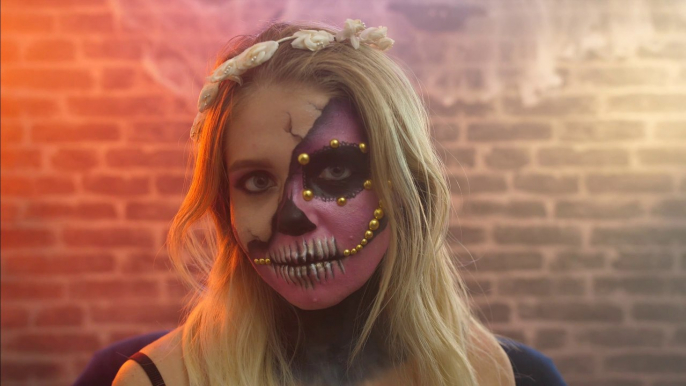 Maquillage d'Halloween : Le Calavera