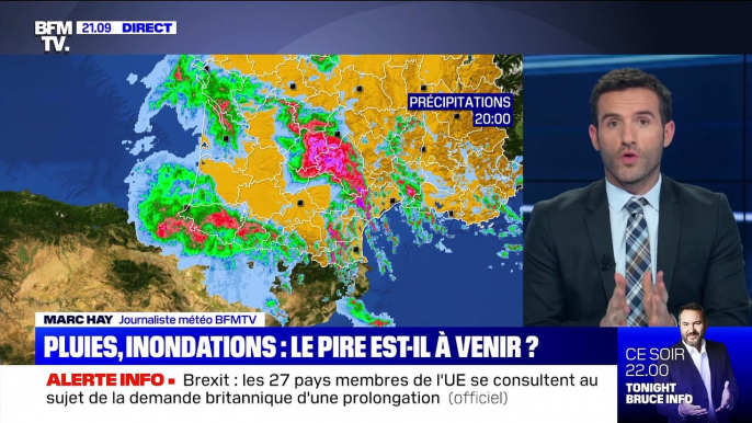 Orages et fortes pluies: six départements du sud en vigilance orange - 22/10