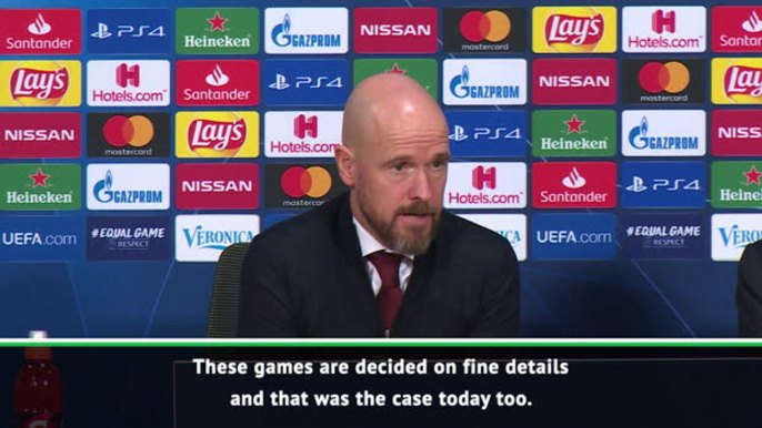 Ten Hag frustrated after Ajax defeat to Chelsea