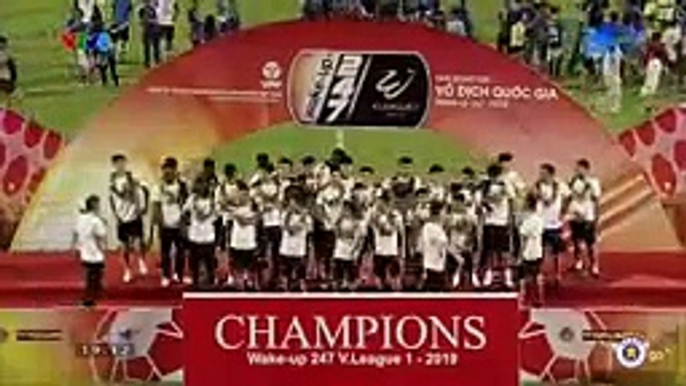 Toàn cảnh CLB Hà Nội đăng quang V.League 2019 đầy cảm xúc | HANOI FC