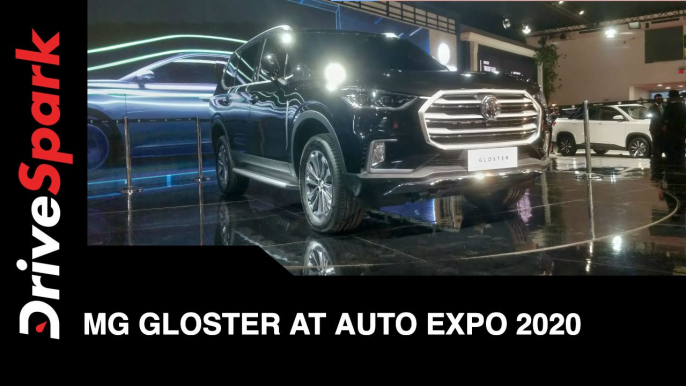 MG Gloster at Auto Expo 2020 | MG Gloster  First Look, Features & More