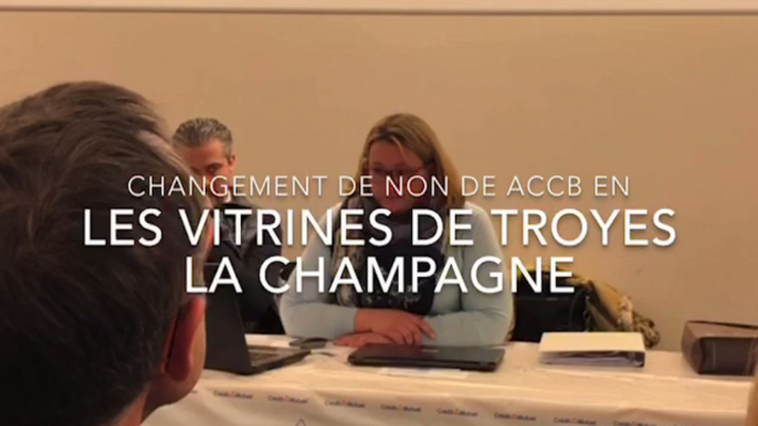 L'ACCB commerce de Troyes devient Les vitrines de Troyes la Champagne