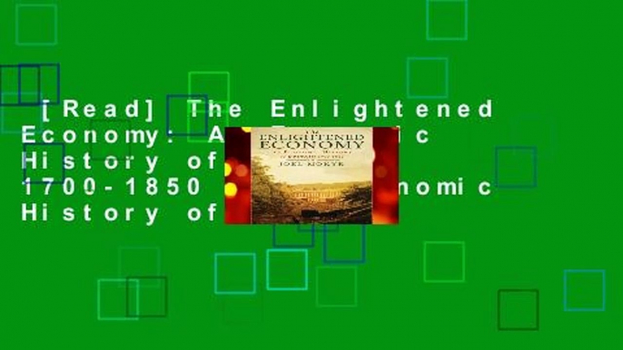 [Read] The Enlightened Economy: An Economic History of Britain 1700-1850 (New Economic History of