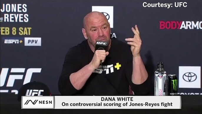 Dana White On Controversial UFC 247 Scoring In Jon Jones-Dominick Reyes fight