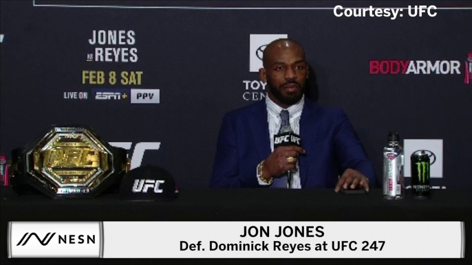 Jon Jones On Controversial UFC 247 Scoring Against Dominick Reyes