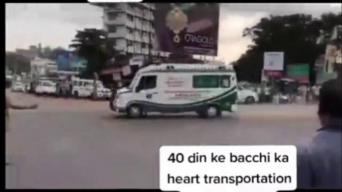 400 km in 4 hours ambulance, mangalore to bangalore ambulance drive for 40 days baby