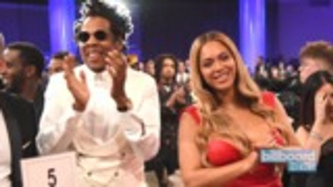 JAY-Z Sets the Record Straight on Why He & Beyonce Sat During Super Bowl National Anthem | Billboard News