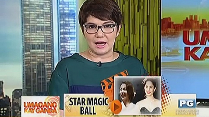 Jessy Mendiola, ka-date si Luis Manzano sa Star Magic Ball